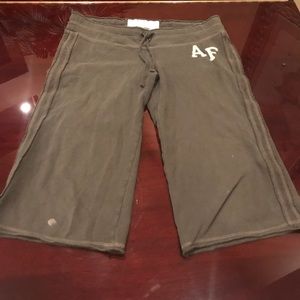 Cropped Abercrombie and Fitch Sweats